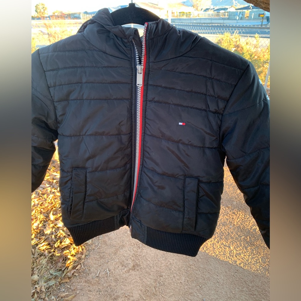Tommy Hilfiger black bomber Jacket 6 (boys)